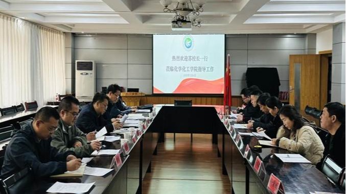 校领导深入化学化工学院调研