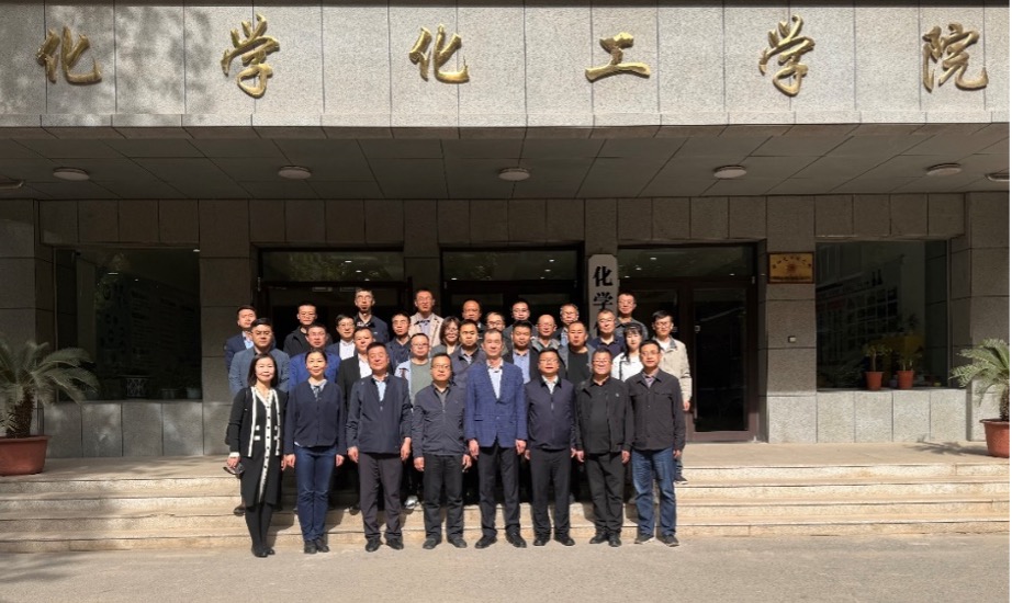 张掖市高台工业园区来校开展校企合作座谈